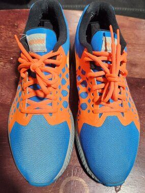 Nike Air Max 1 iD   - Blue/Orange - Men's Size 9-Excellent Condition
